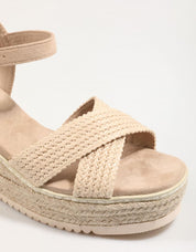 SANDALIAS REFRESH 172650 en color Beige