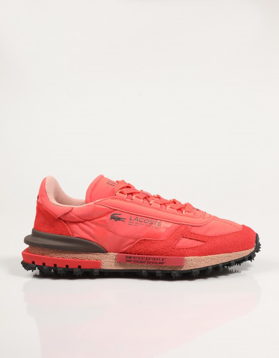 ZAPATILLAS LACOSTE ELITE ACTIV en color Rojo