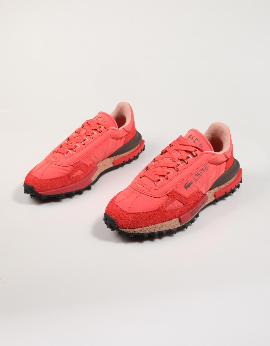 ZAPATILLAS LACOSTE ELITE ACTIV en color Rojo