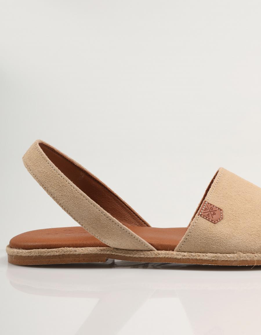 SANDALIAS POPA FALESIA SERRAJE en color Beige