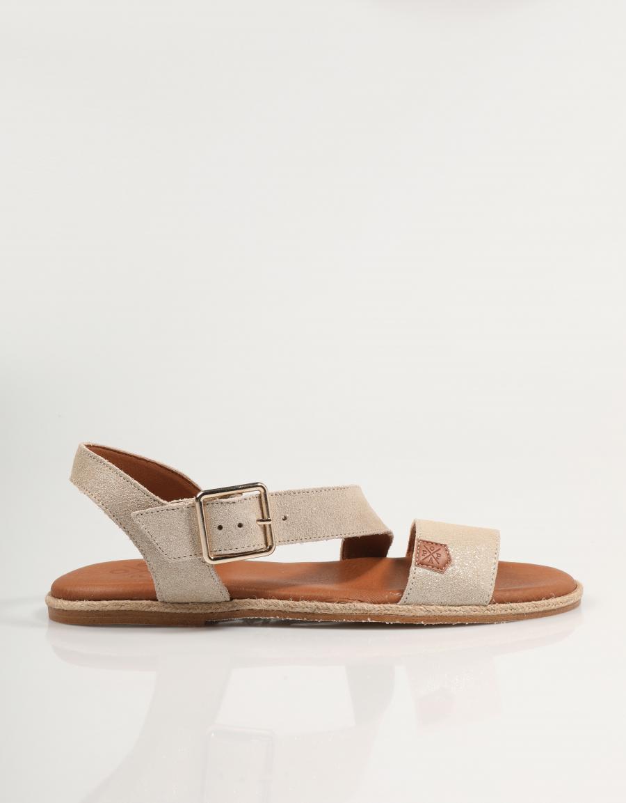 SANDALIAS POPA LEYTE BOREAL en color Oro