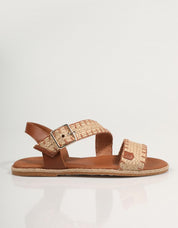 Galerie Sandals Popa Leyte en couleur en cuir