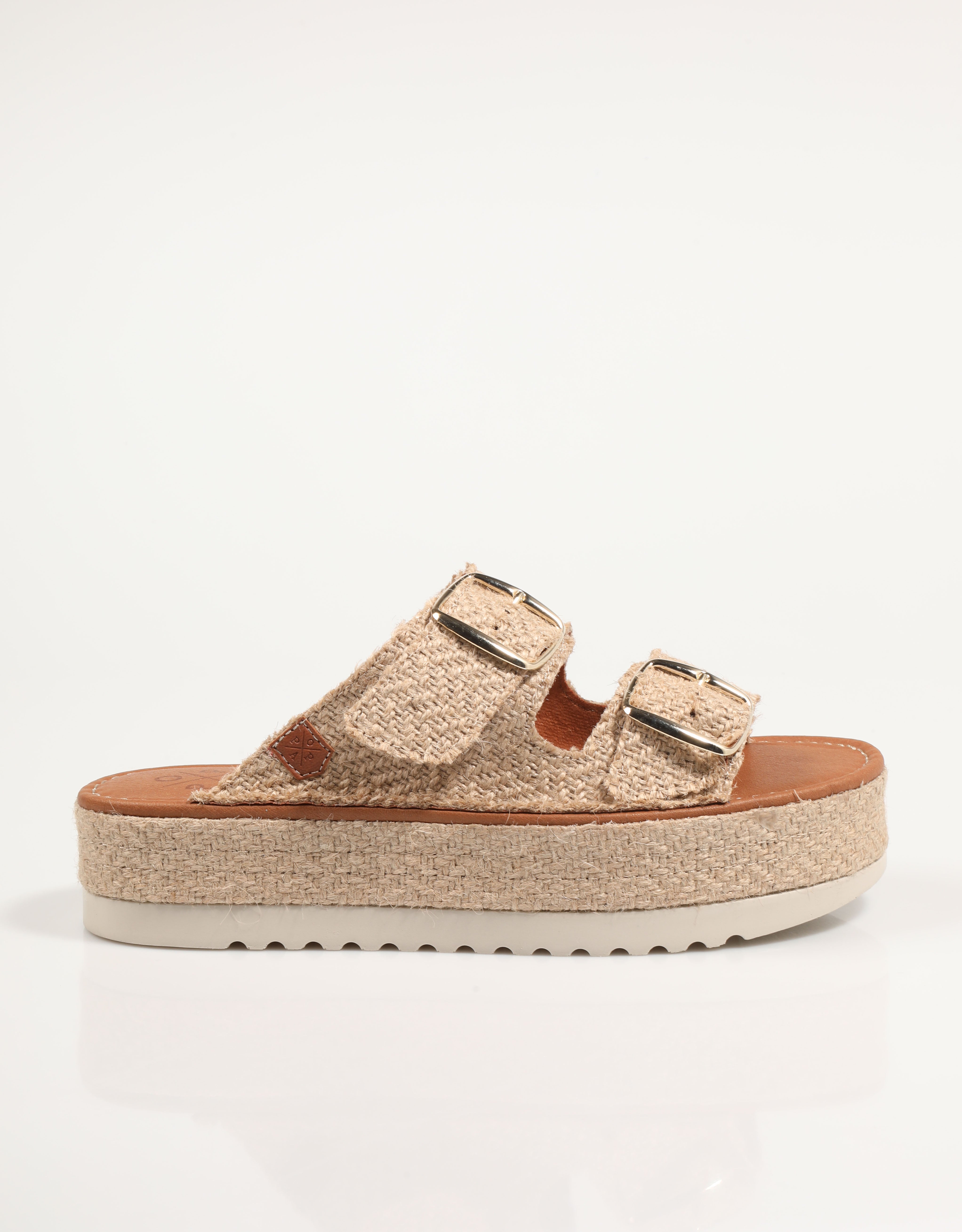Sandalen Popa Collao Faser in Beige