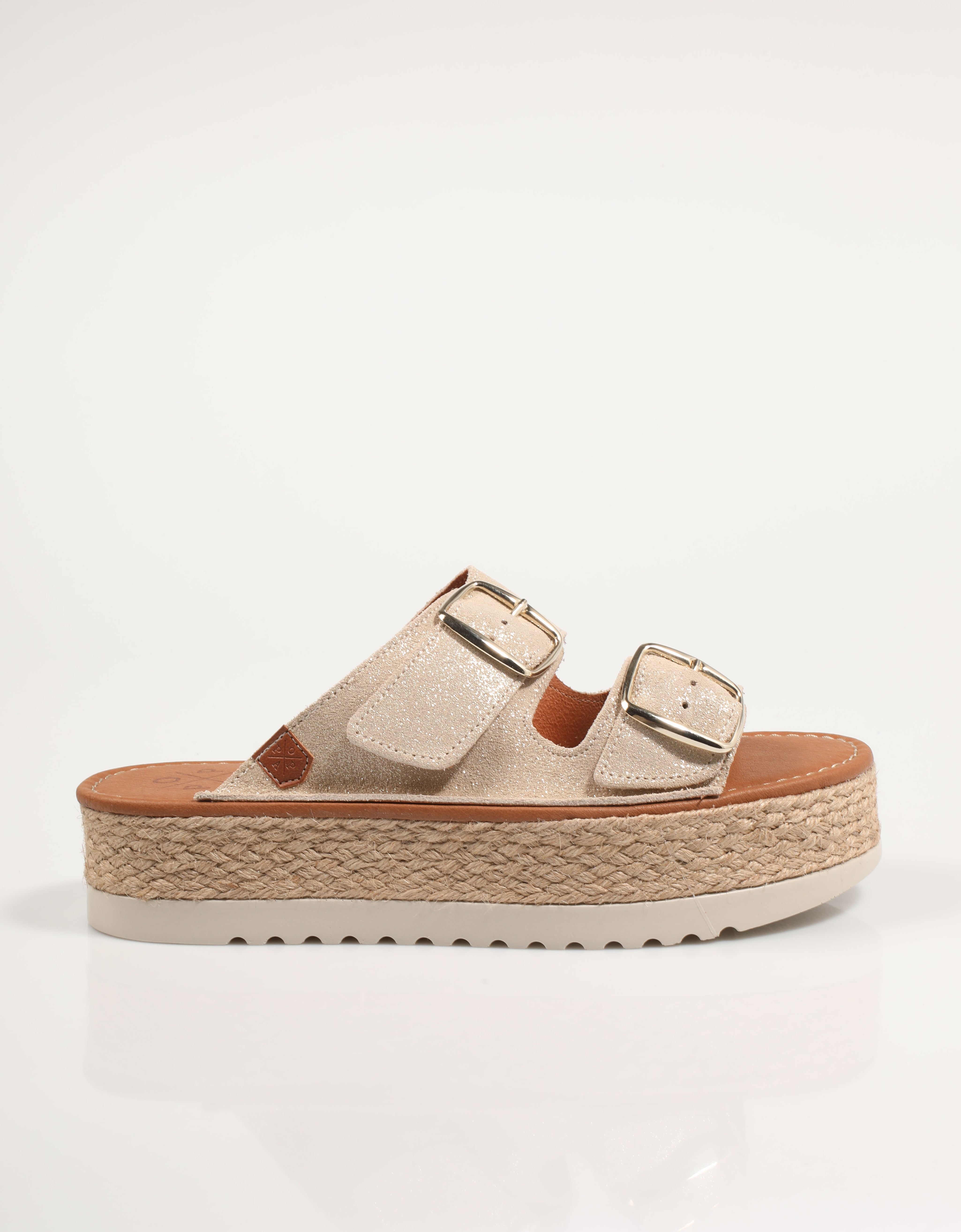 SANDALIAS POPA COLLAO BOREAL en color Oro
