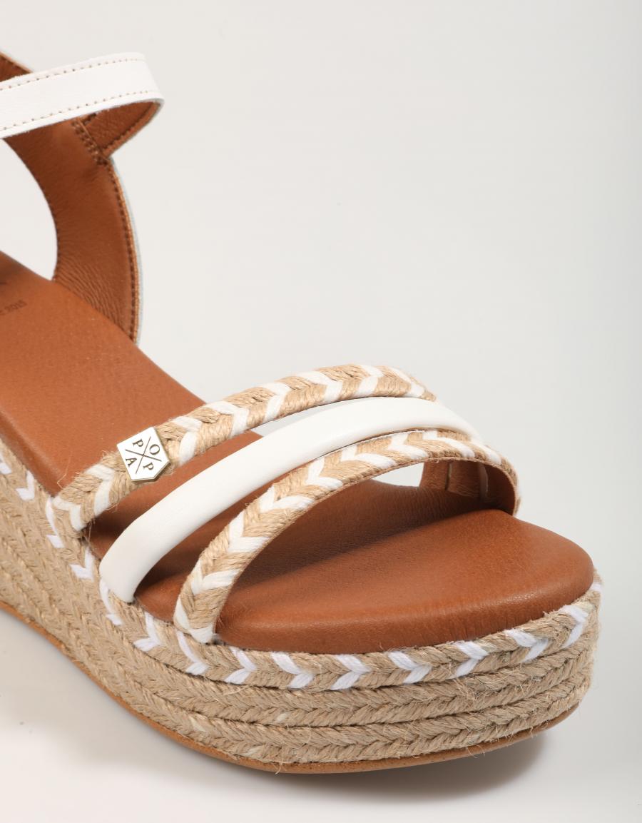 Popa Albany Sandalen in weißer Farbe