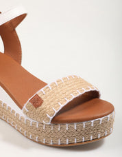 SANDALIAS POPA ARAMBOL GALERIA en color Blanco