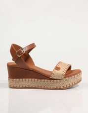 SANDALIAS POPA ARAMBOL GALERIA en color Cuero