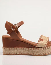 SANDALIAS POPA ARAMBOL GALERIA en color Cuero