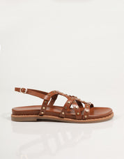 Carmela Sandals 162392 in cuoio colorato
