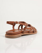 Carmela Sandals 162392 in cuoio colorato