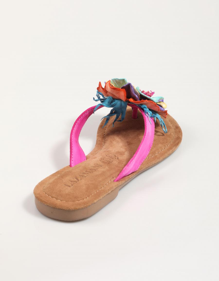 Lazamani la33726 sandálias em cor multicolorida