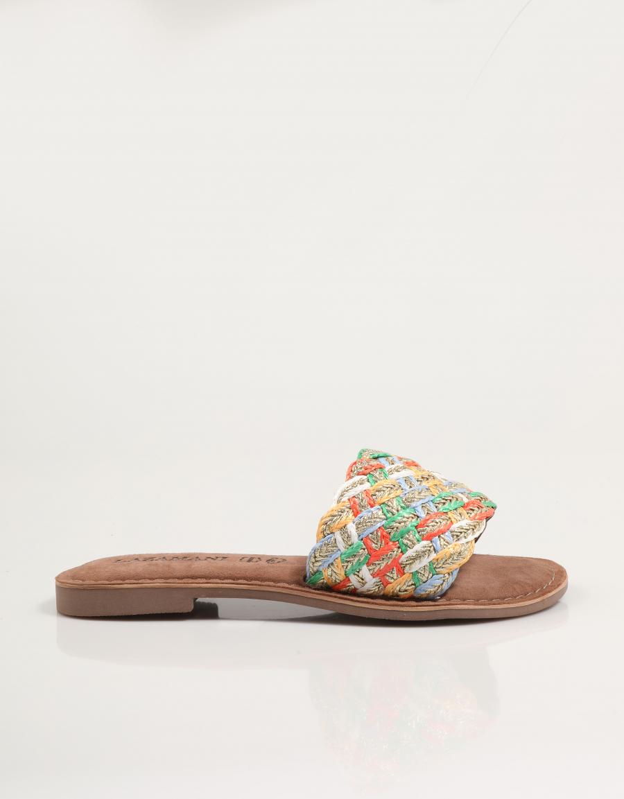 SANDALIAS LAZAMANI LA75003 en color Multicolor