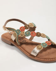 SANDALIAS LAZAMANI LA75441 en color Multicolor