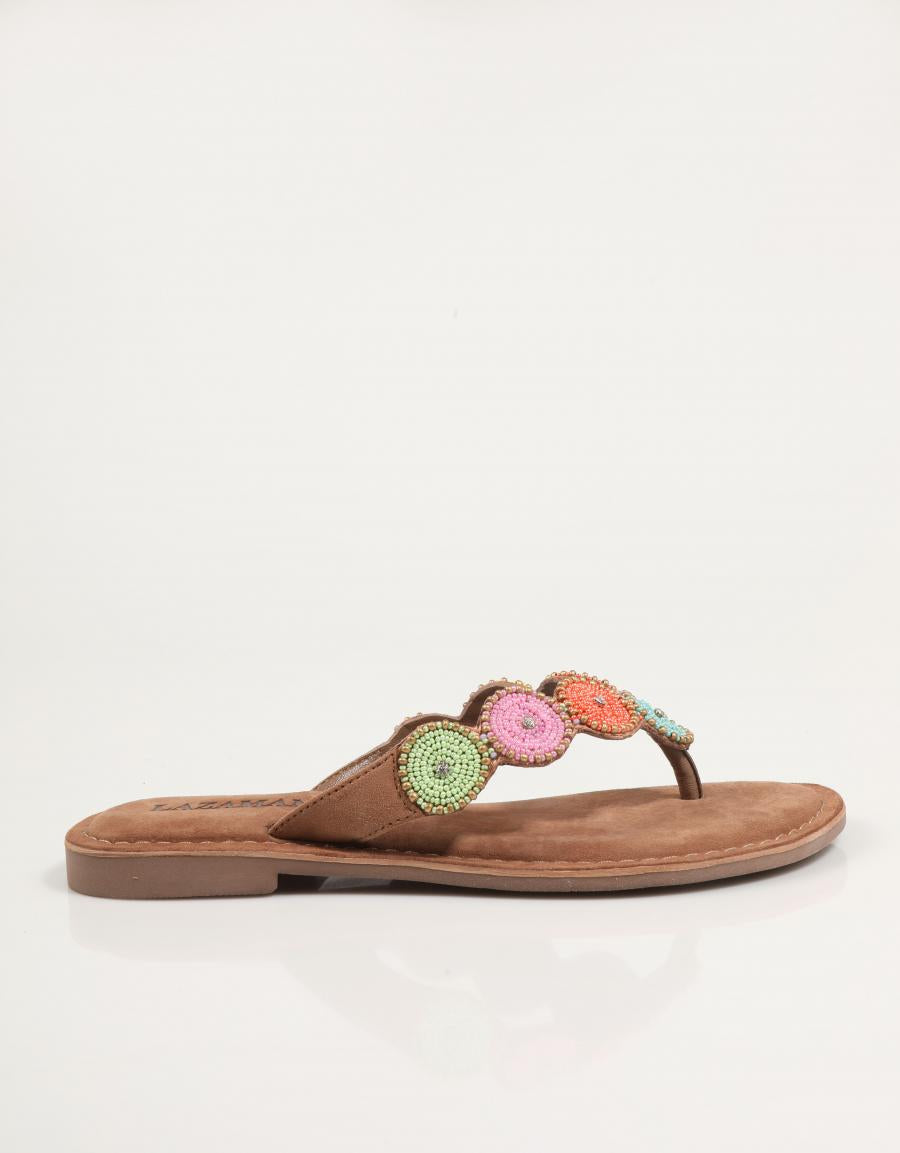 SANDALIAS LAZAMANI LA75453 en color Multicolor
