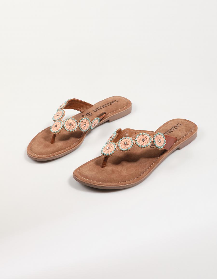 SANDALIAS LAZAMANI LA75453 en color Multicolor
