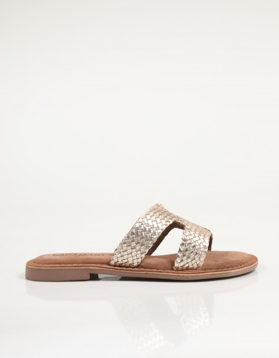 SANDALIAS LAZAMANI LA75025 en color Oro