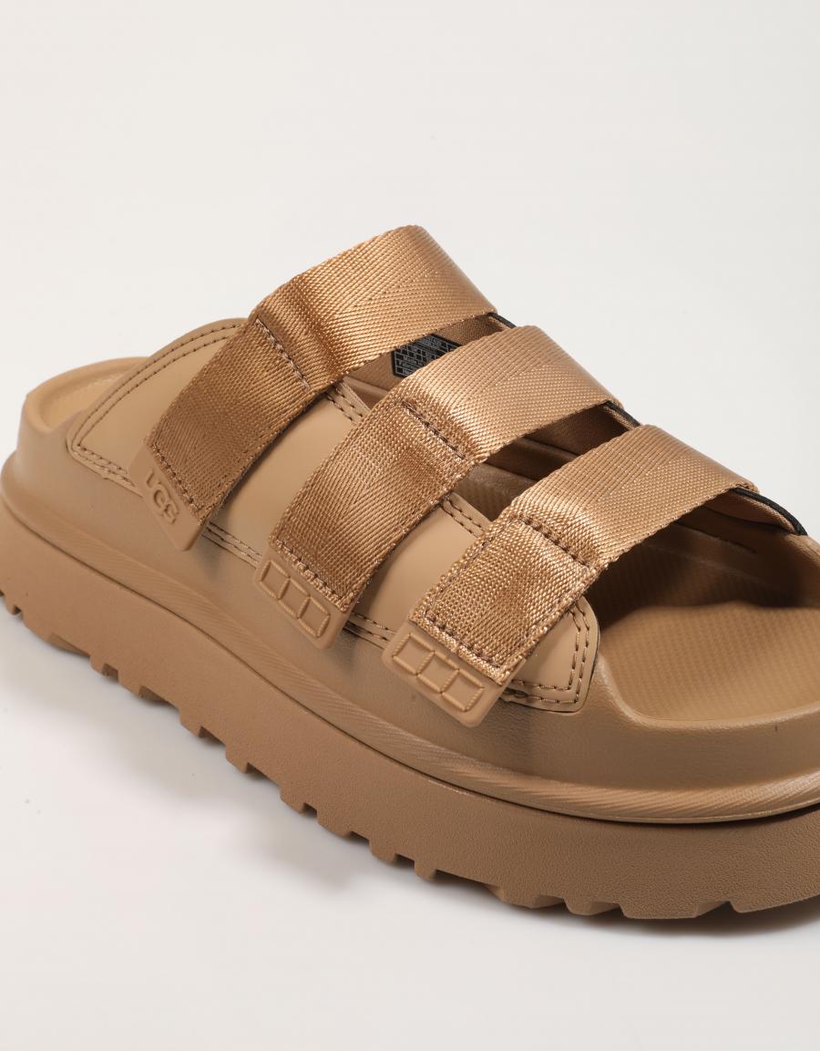 Sandalias ugg w golnglow toboggan en couleur beige