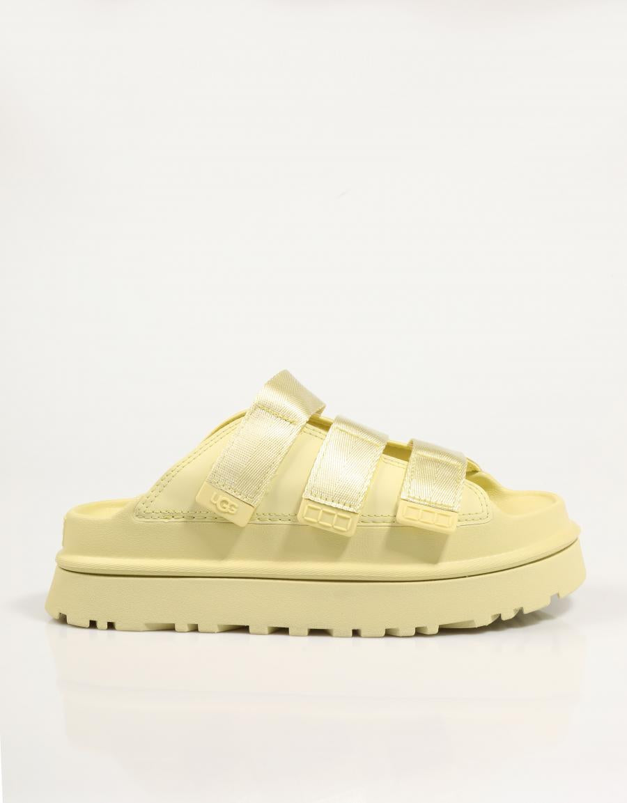 Ugg W Goldenglow Slide Sandals em amarelo