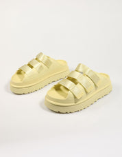 Ugg W Goldenglow Slide Sandals em amarelo
