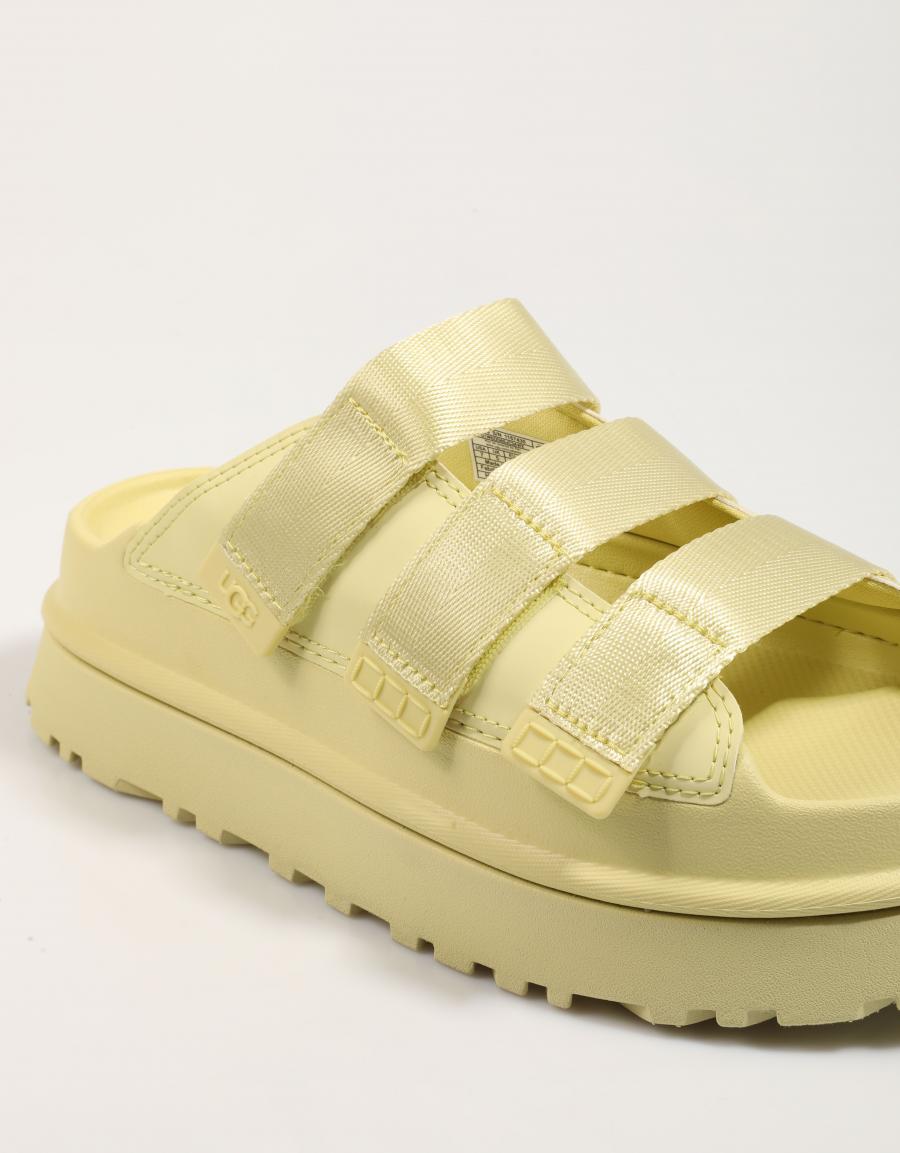 Ugg W Goldenglow Slide Sandals em amarelo