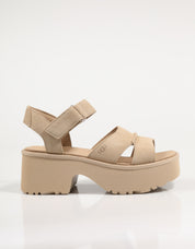 Sandalias Ugg W neue Höhen Knöchelgurt in Farbe Beige