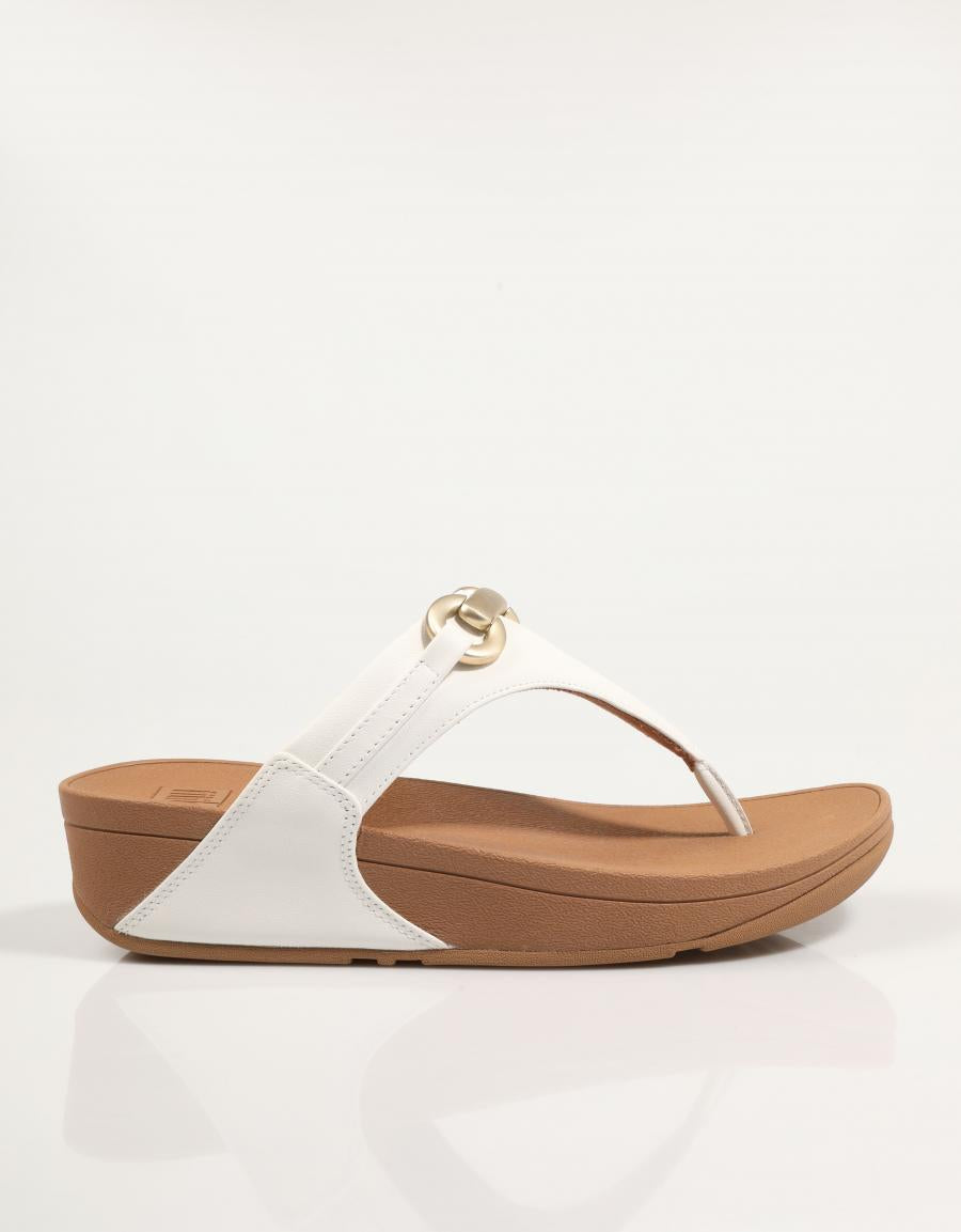 Sandalen Fitflop W Lulu Chunky Snaffle Leder in Weiß