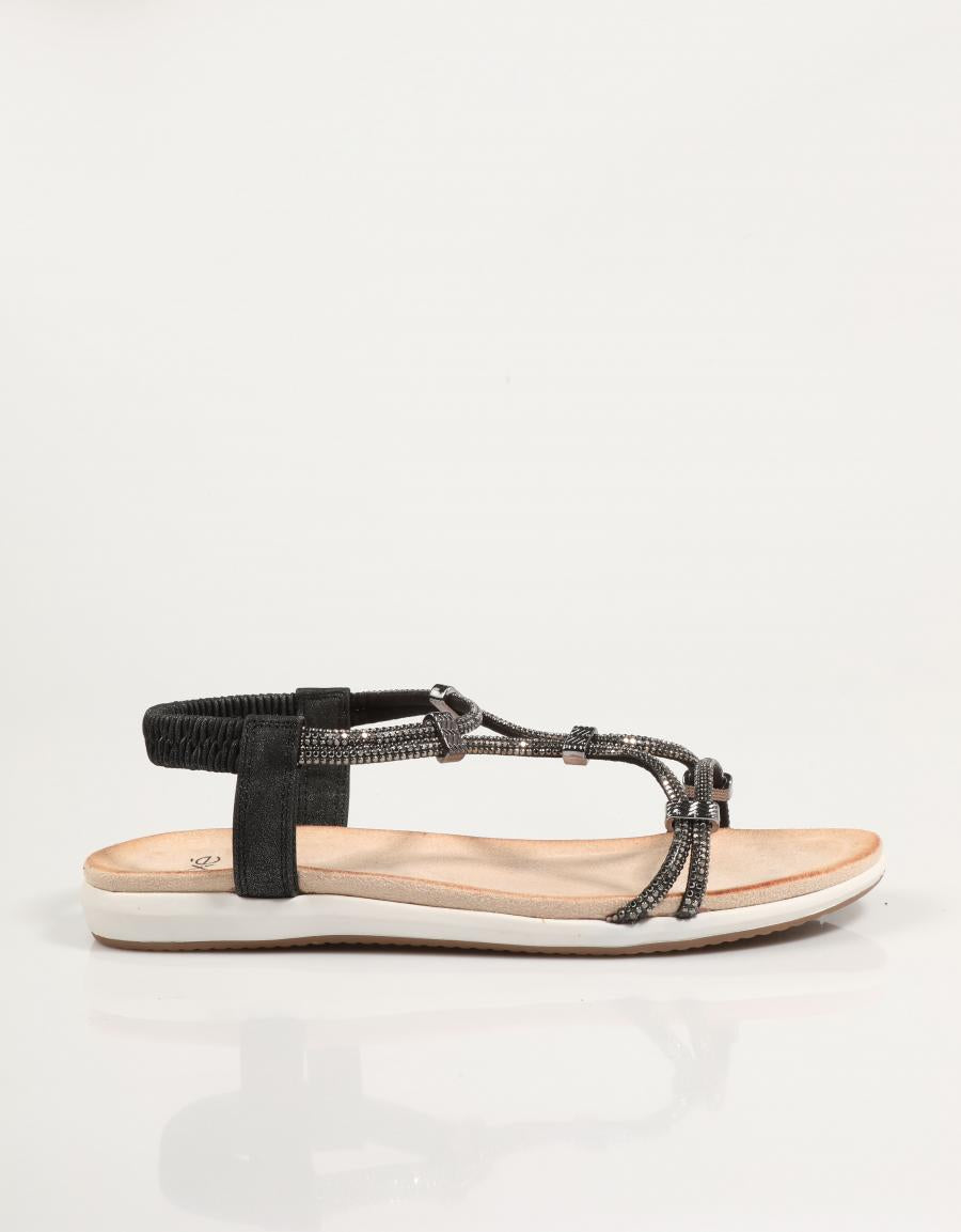SANDALIAS EXE BZX63164 RR2 en color Negro