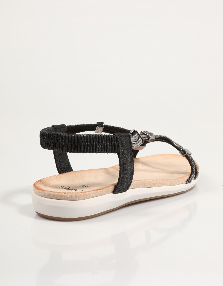SANDALIAS EXE BZX63164 RR2 en color Negro