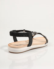 SANDALIAS EXE BZX63164 RR2 en color Negro