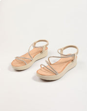 SANDALIAS EXE BZX23170 R20 en color Beige