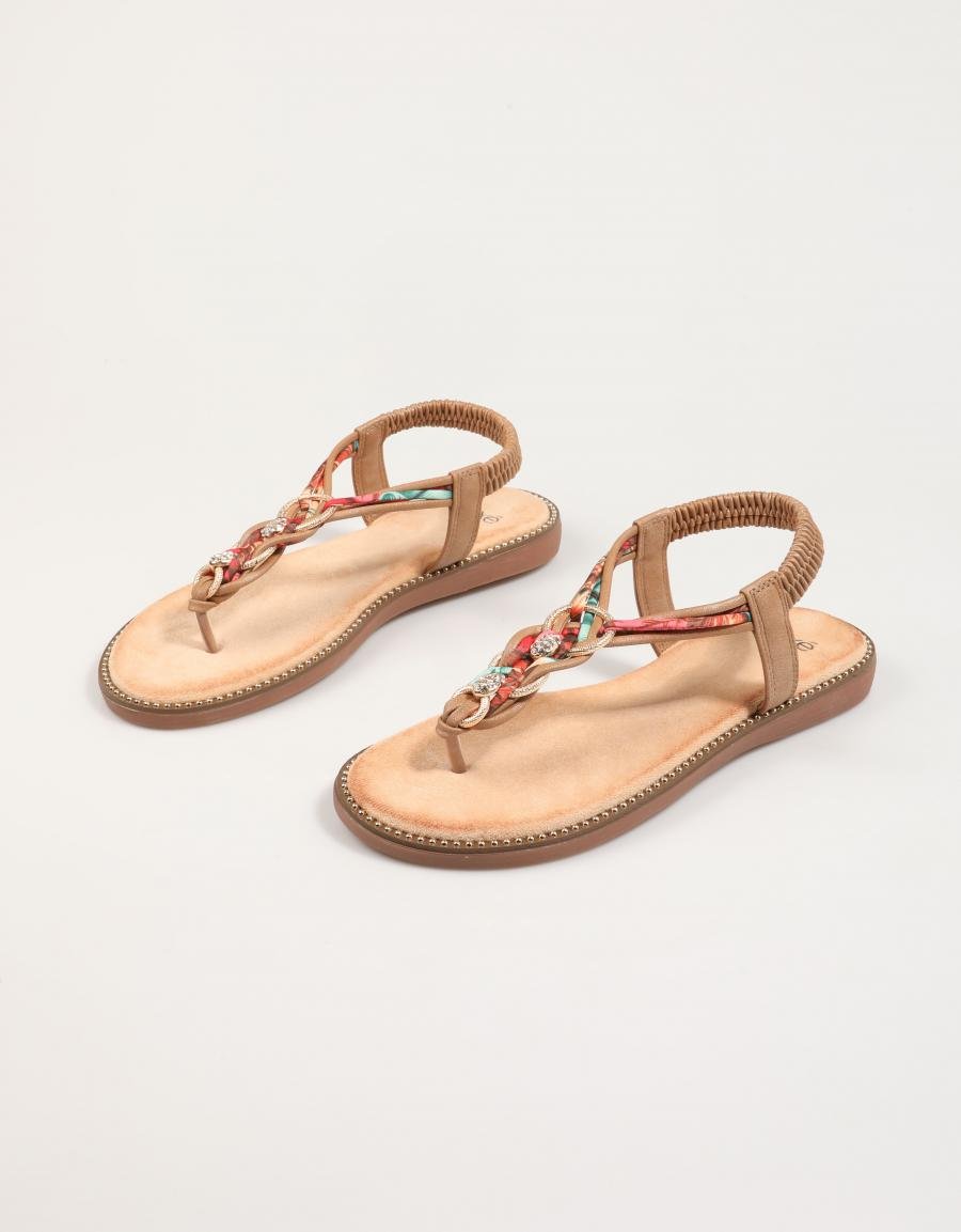 SANDALIAS EXE ZF1982 RR2 en color Cuero
