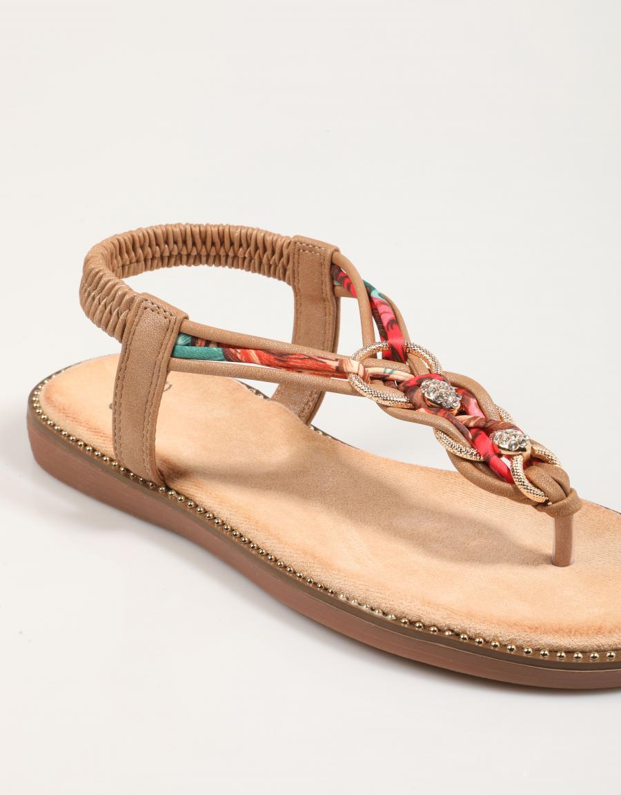 SANDALIAS EXE ZF1982 RR2 en color Cuero