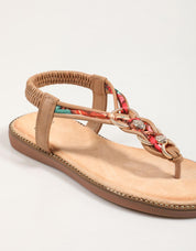 SANDALIAS EXE ZF1982 RR2 en color Cuero