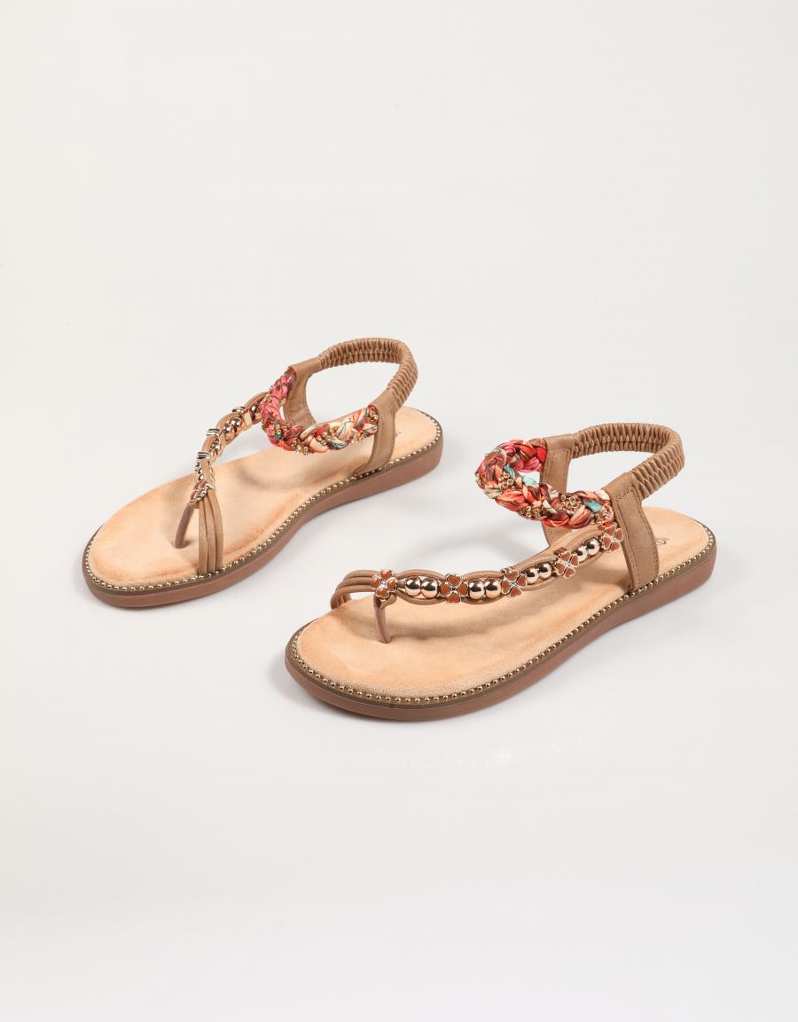 SANDALIAS EXE ZF1982 RR3 en color Cuero