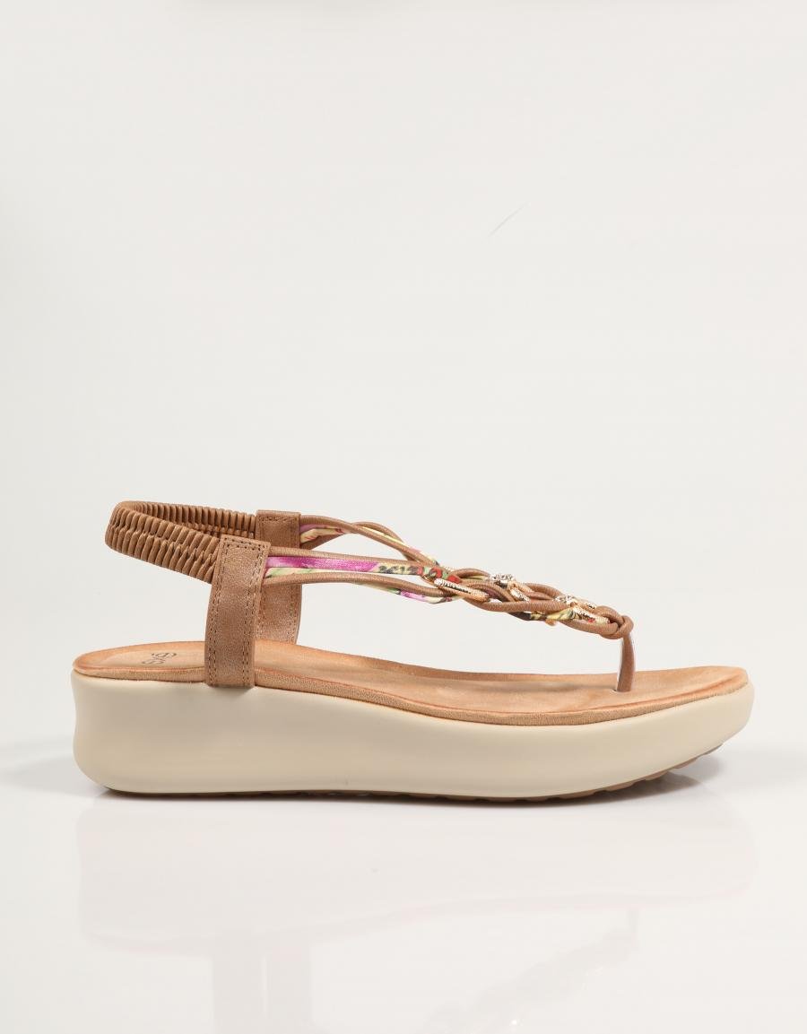 SANDALIAS EXE BZX23170 R26 en color Cuero