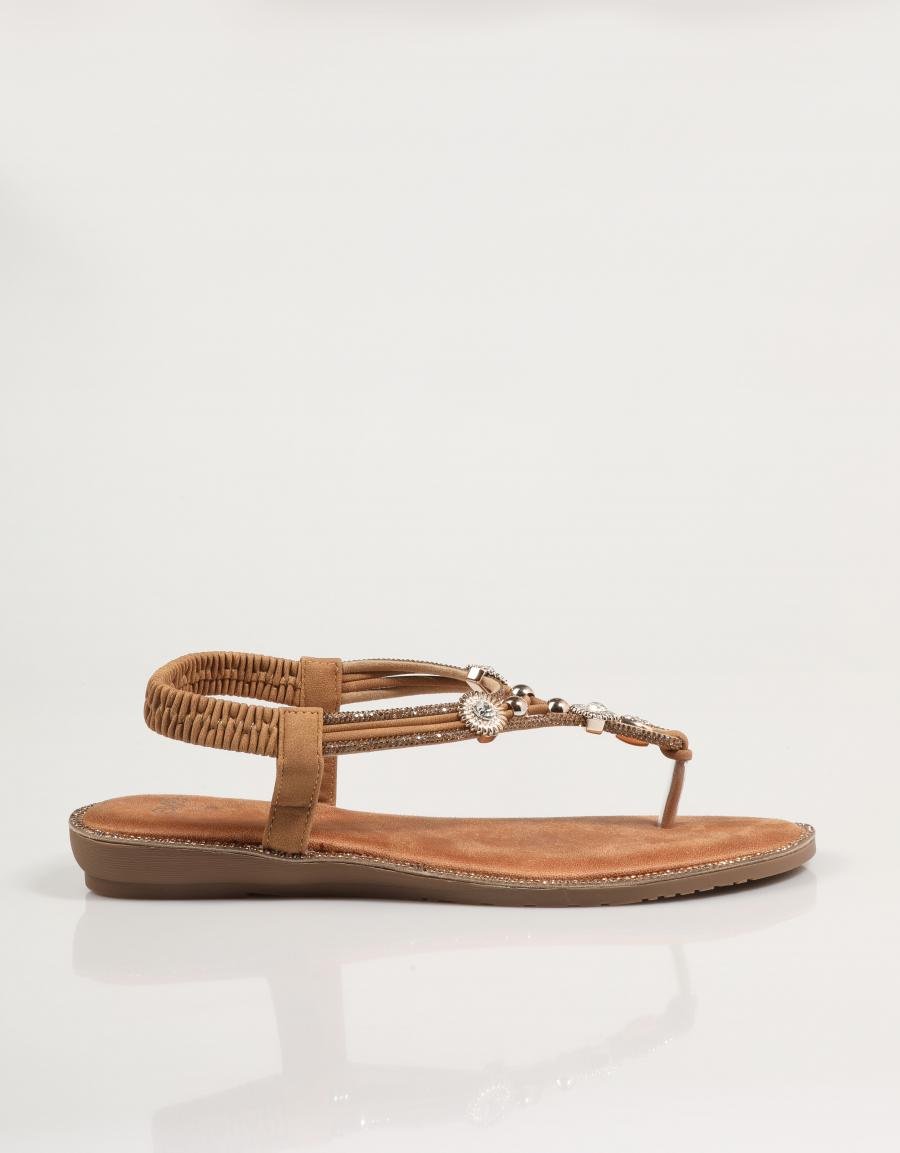EXE 8013 5 Sandales en couleur en cuir
