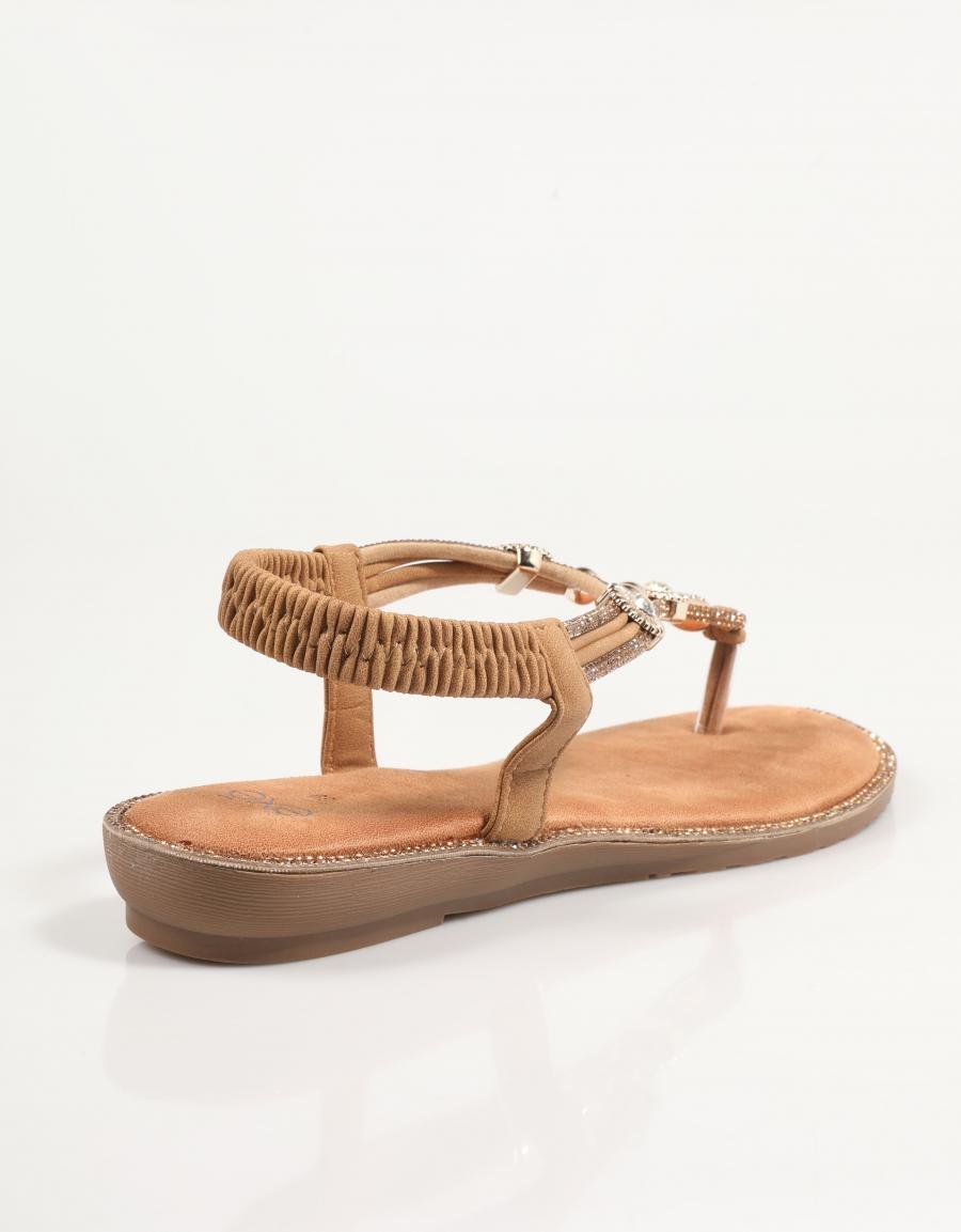 EXE 8013 5 Sandales en couleur en cuir