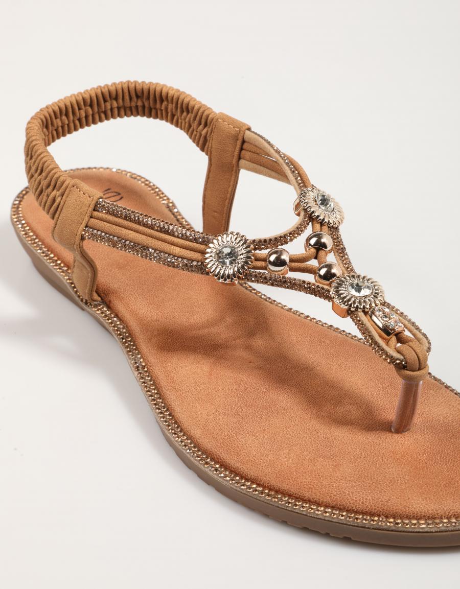 EXE 8013 5 Sandales en couleur en cuir