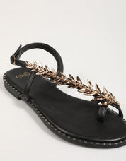 SANDALIAS EXE P4015 9 en color Negro