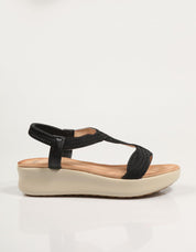 SANDALIAS EXE BZX23170 R9 en color Negro