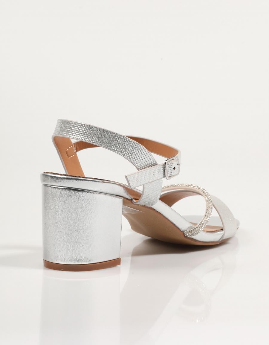 Sandalen exe 2570 y51 in Silber