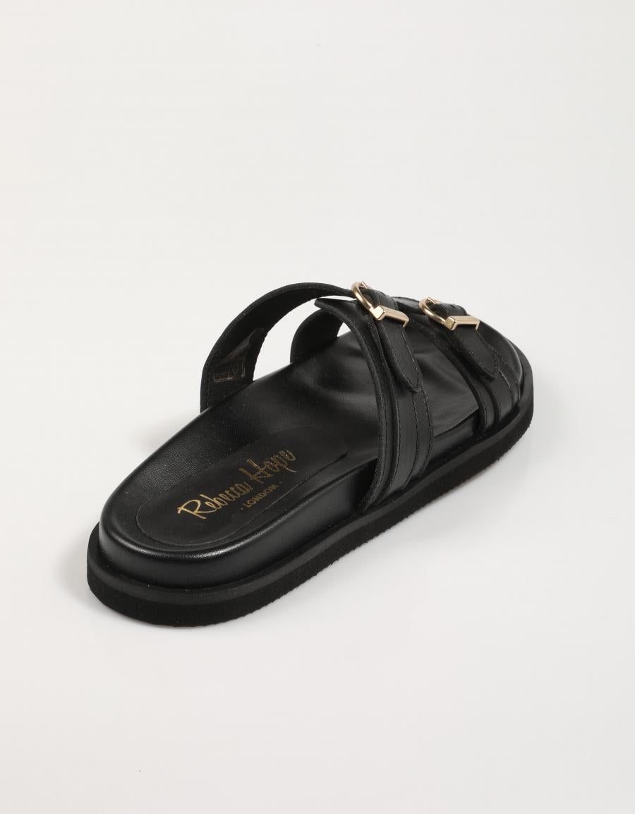 Sandalen REBECCA HOPE 4C Tuja in Schwarz