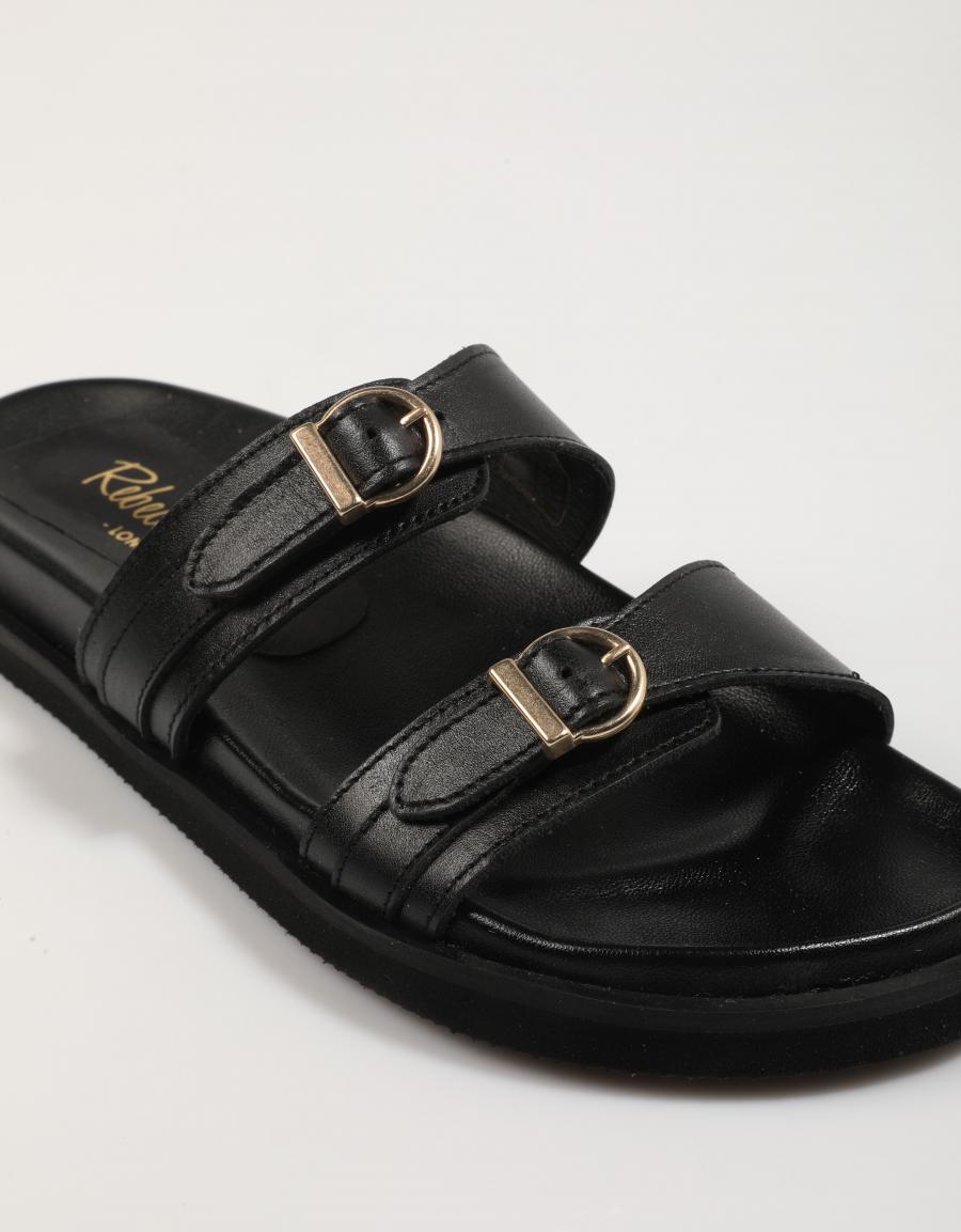 Sandalen REBECCA HOPE 4C Tuja in Schwarz