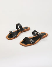 SANDALIAS REBECCA HOPE 1C VIANA en color Negro
