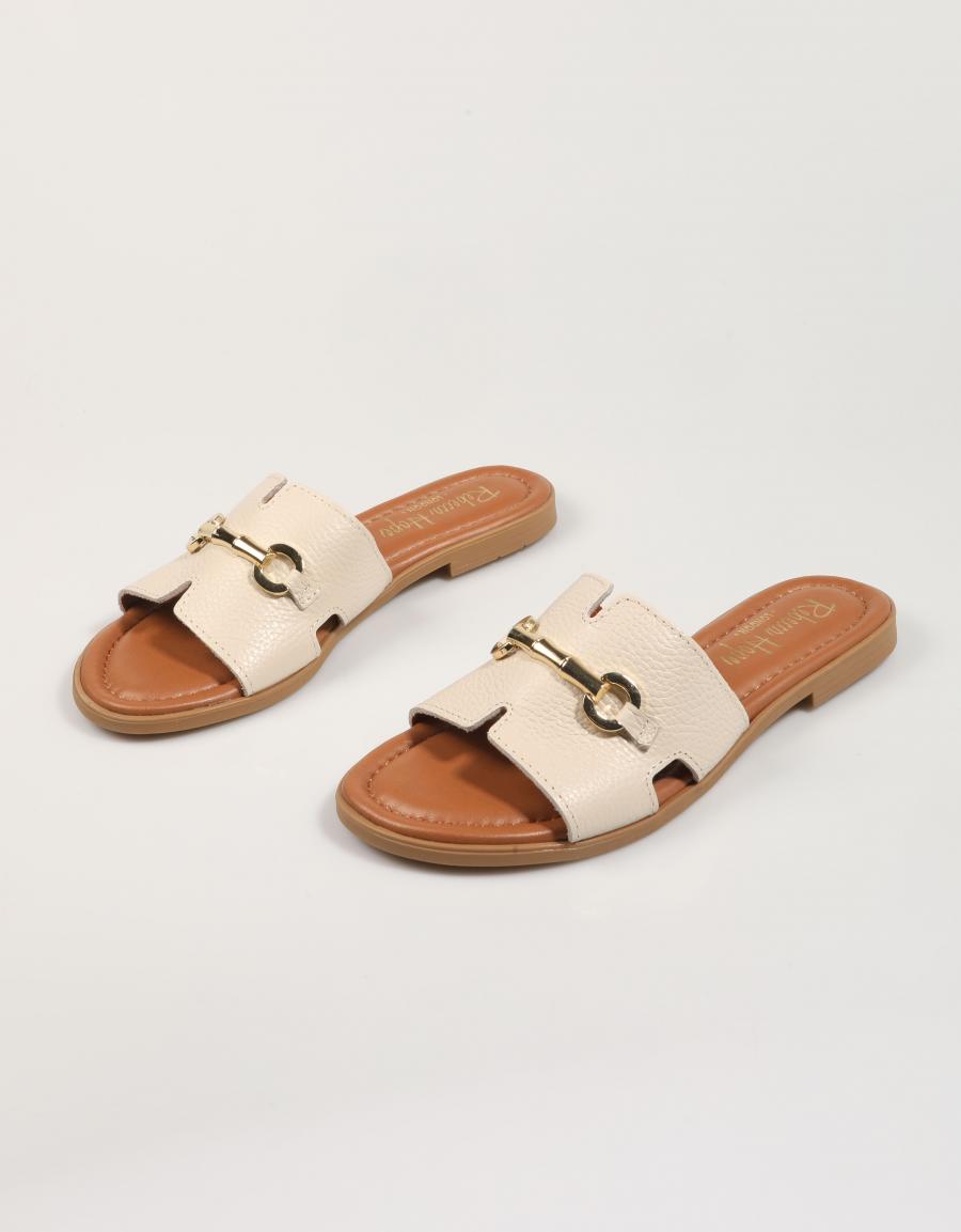 SANDALIAS REBECCA HOPE 2L ALCUDIA en color Beige