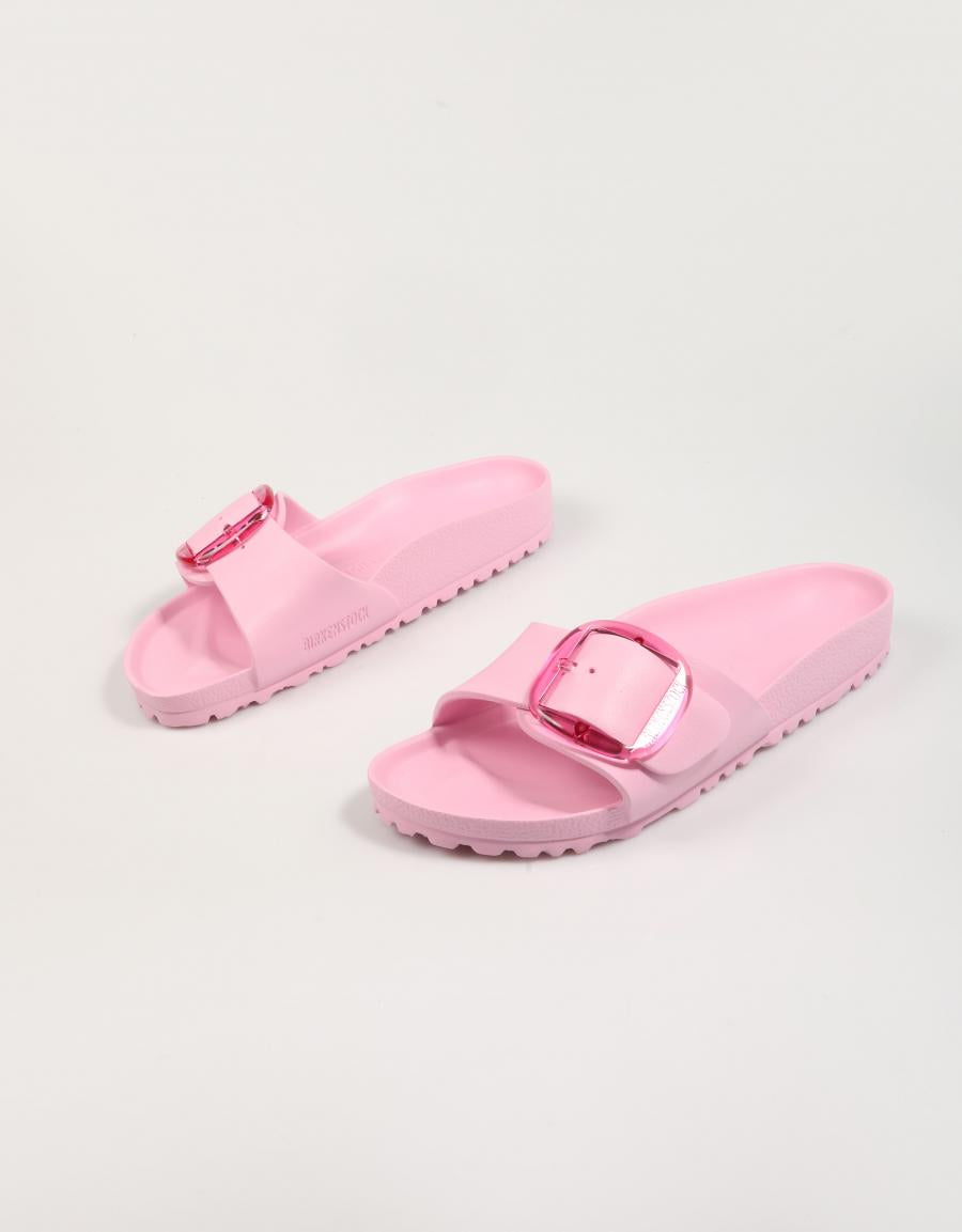 CHANCLAS BIRKENSTOCK MADRID BIG BUCKLE EVA en color Rosa