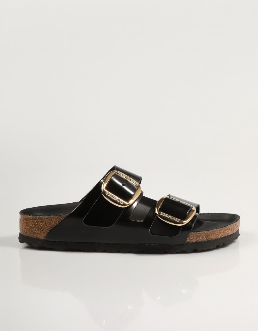 Sandalias Birkenstock Arizona Big Buckle Lena High Shi en Color Negro