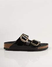Sandalias Birkenstock Arizona Big Buckle Lena High Shi en Color Negro