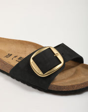 Sandalias Birkenstock Gizeh Big Buckle Lenb en Color Negro