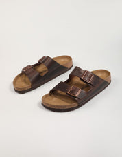 Birkenstock Sandalias Arizona a colore marrone